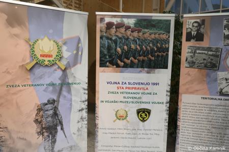 Odprtje razstave o osamosvojitveni vojni za Slovenijo (15)